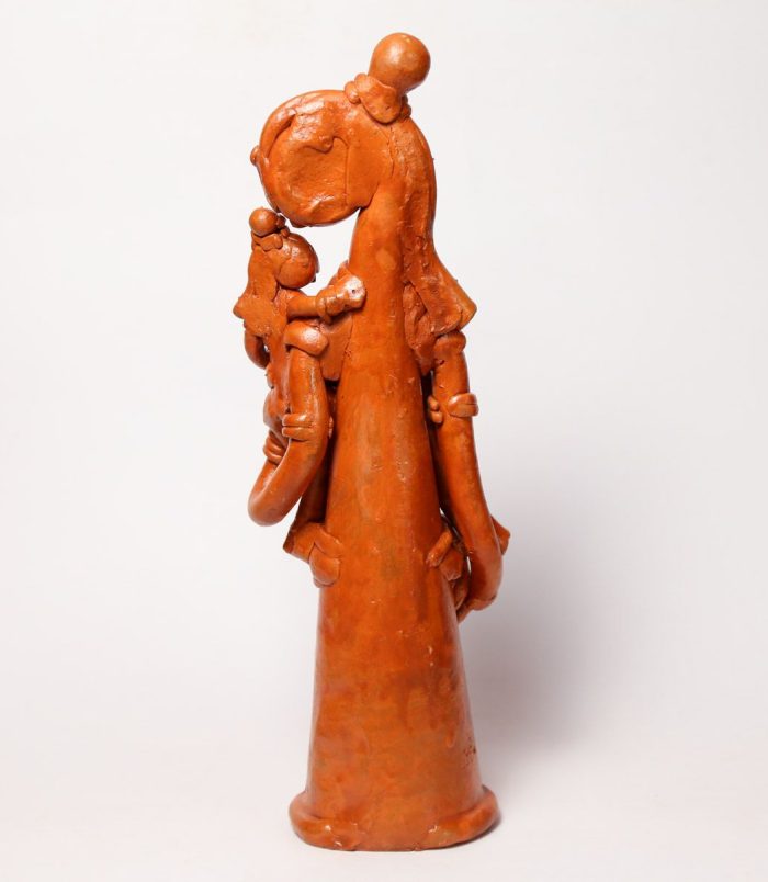 Mothers-Love-in-Terracotta-Art-Form-WhiteBG-BackView-RainbowFeathers.jpg