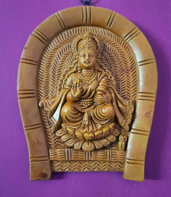Terracotta-Handpainted-Lakshmi-in-Kulo-Tray-Wall-Decor-RainbowFeathers.jpg