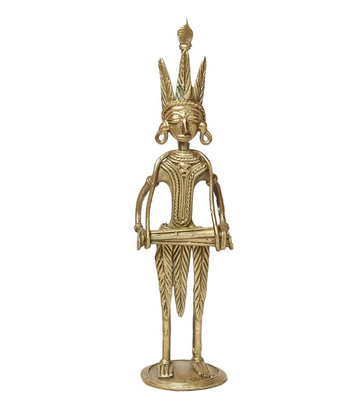 Tribal-Musician-Playing-Madol-Handmade-WhiteBG-Dhokra-Figurine.jpg