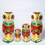 Wealthy-Owl-Family-Wooden-Handcurved-Decorative-Showpieces-Set-of-4-Owls–10-10-6-4-WhiteBG-RainbowFeathers.jpg
