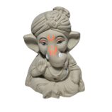 Terracotta-Handmade-Eco-Friendly-Ganesha-WhiteBG-RainbowFeathers