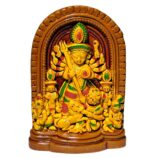 Terracotta Handpainted Ekachala Durga