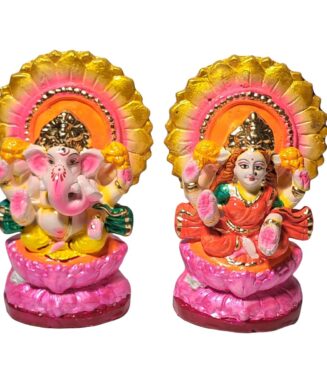 Terracotta-Handmade-Lakshmi-Ganesh-Pair-