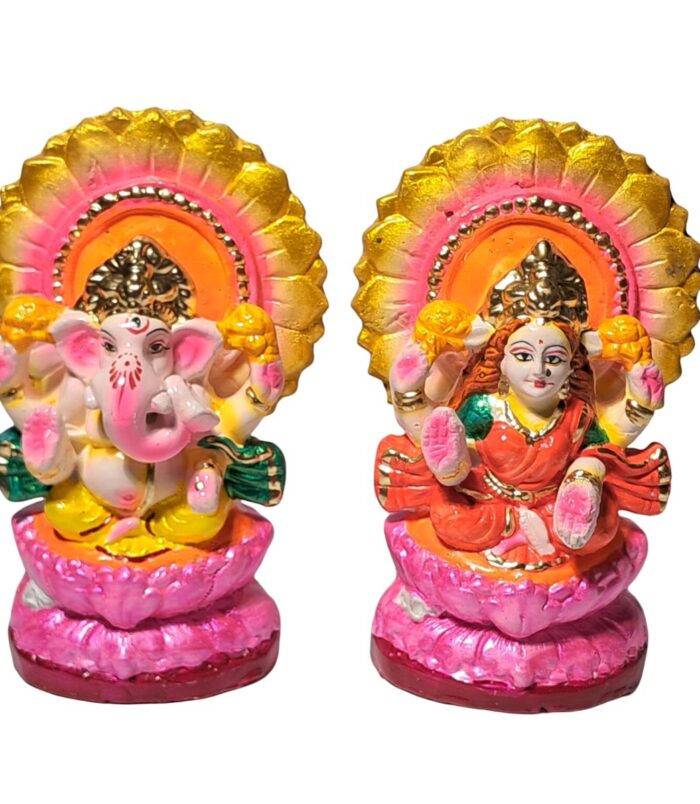 Terracotta-Handmade-Lakshmi-Ganesh-Pair-