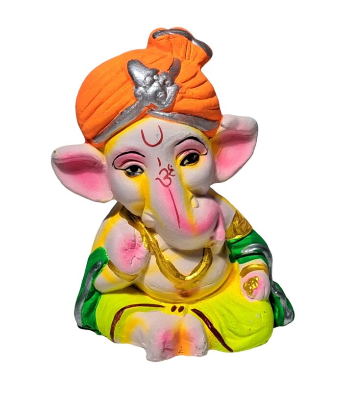 Terracotta-Handpainted-Decorative-Ganesha-Idol