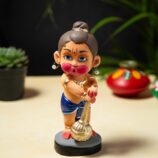 Bal-Hanuman-Handmade-Clay-Figurine-RainbowFeathers