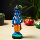 Bal-Krishna-Handmade-Clay-Figurine-RainbowFeathers