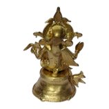 Dhokra Handcrafted Lakshmi - The Goddess of Wealth-3